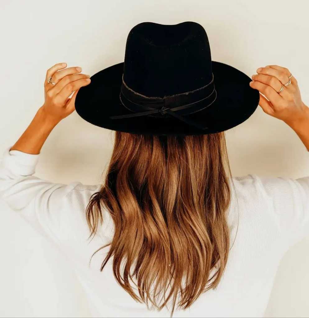 Wide Brim Australian Wool Felt - Style Jawa