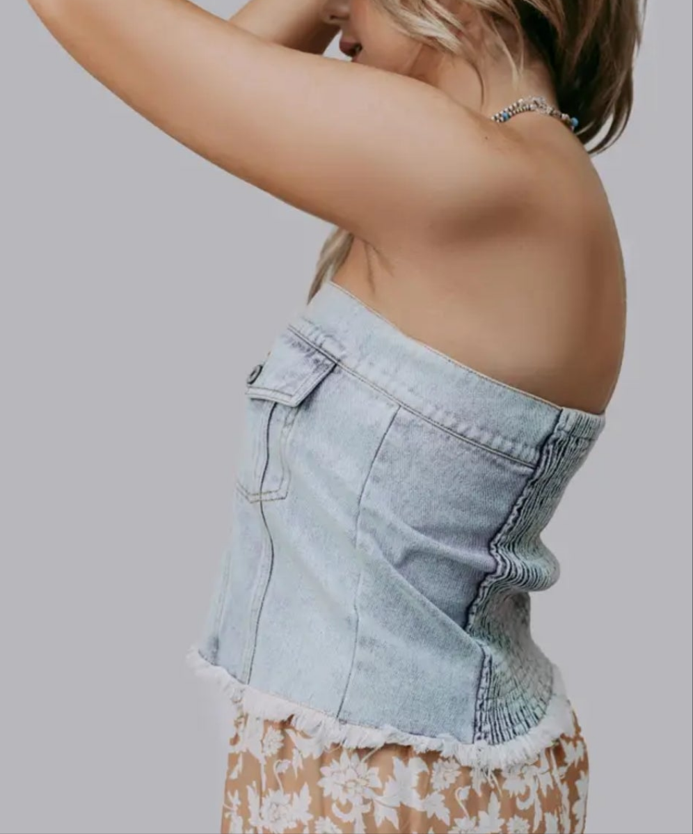 Denim Top