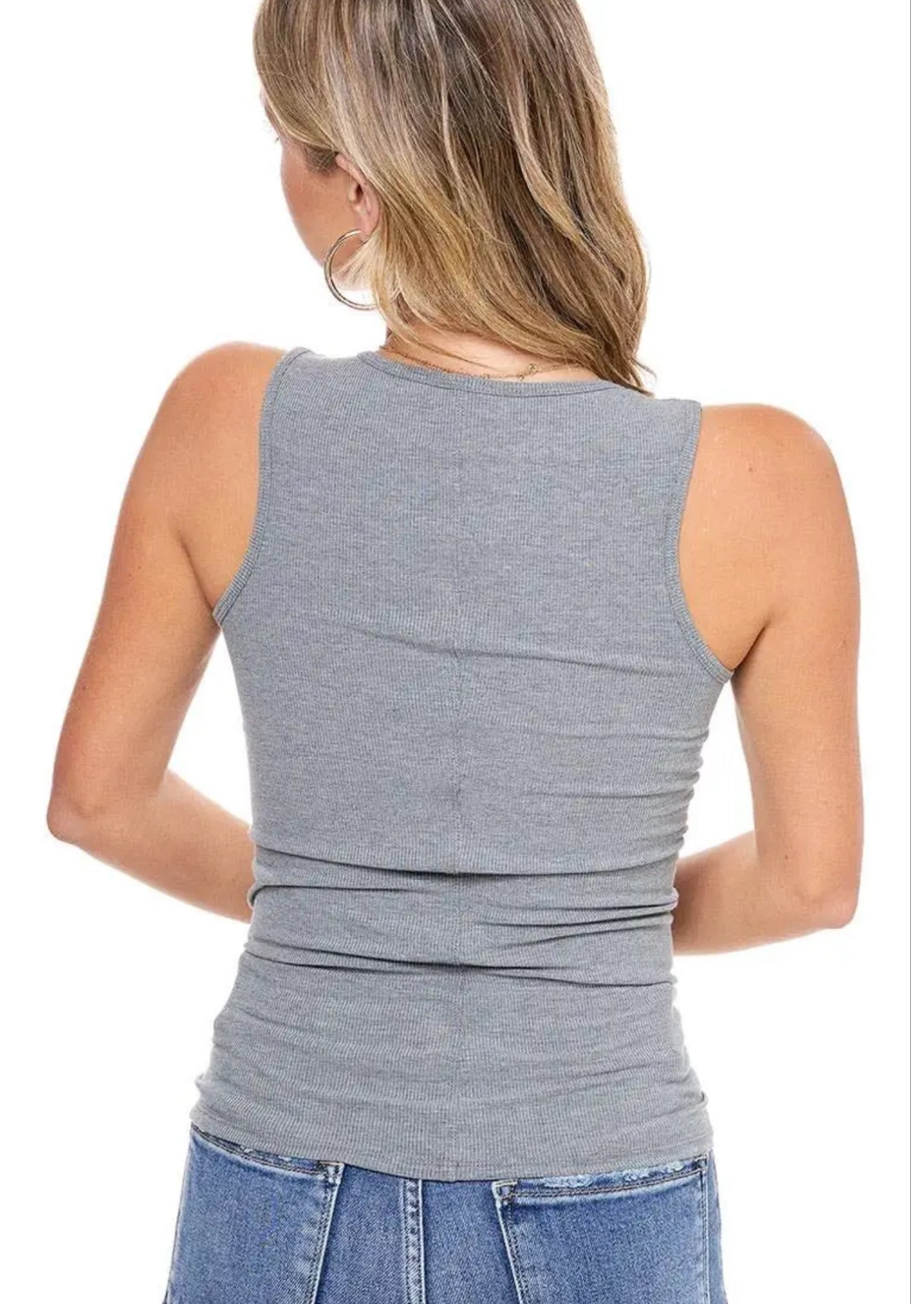 Cowboy Essentials Vintage Ribbed Tank Top