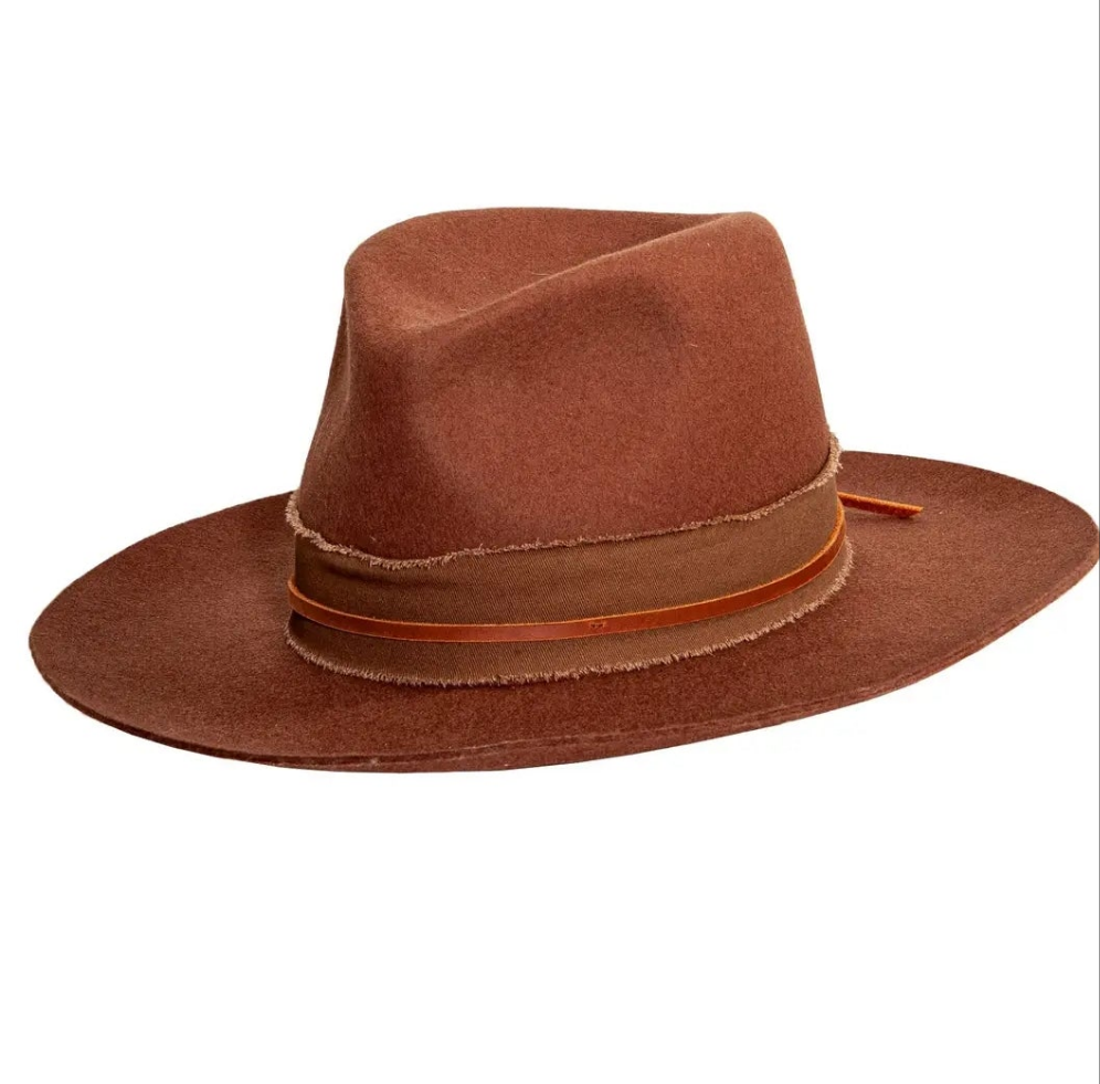 Wide Brim Australian Wool Felt - Style Jawa