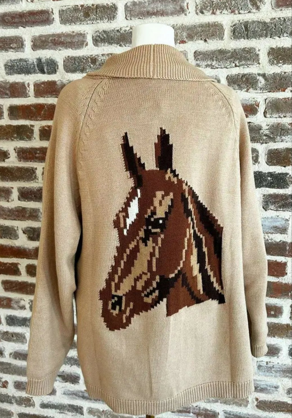 Equine Embrace Knit Horse Sweater