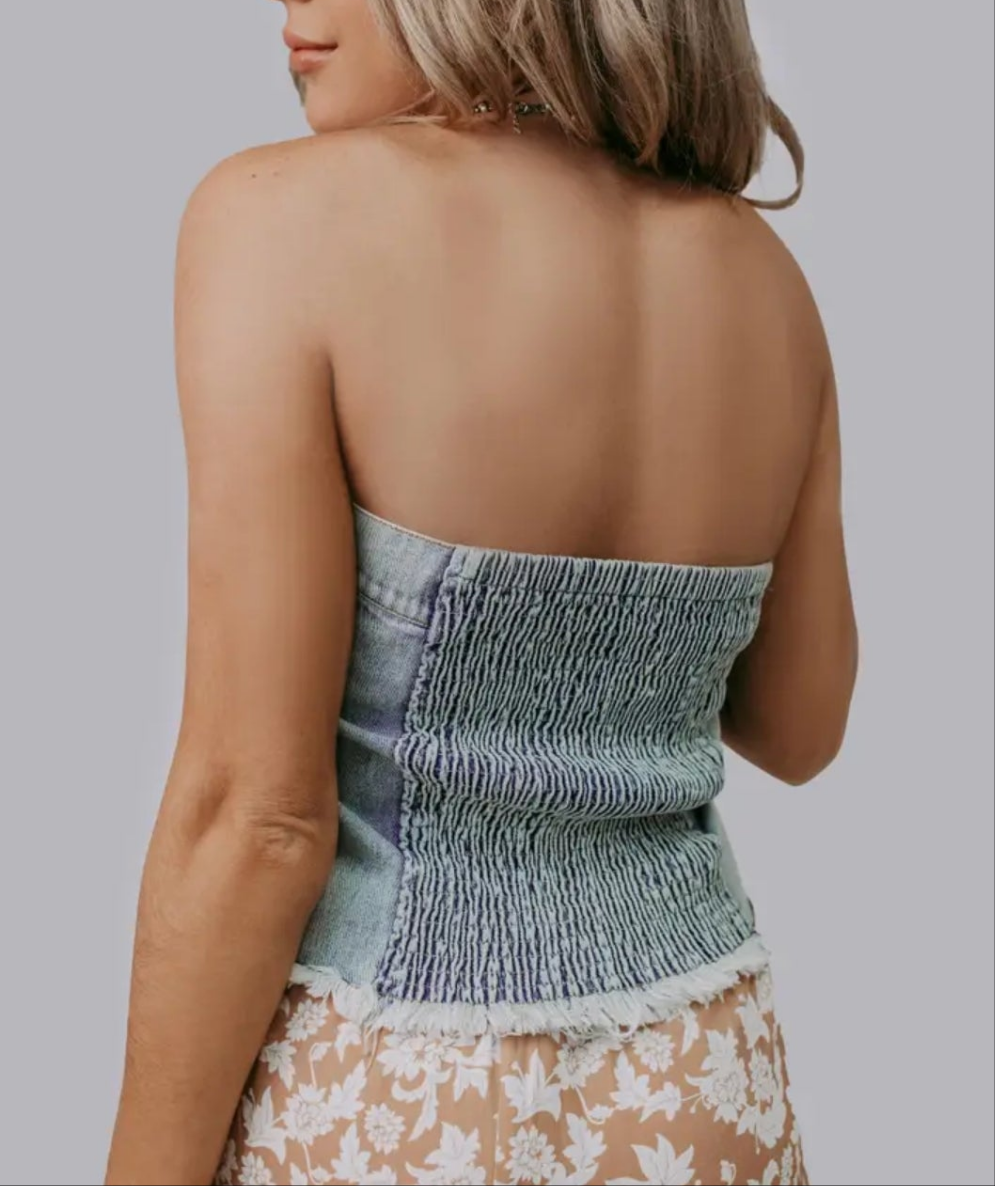 Denim Top