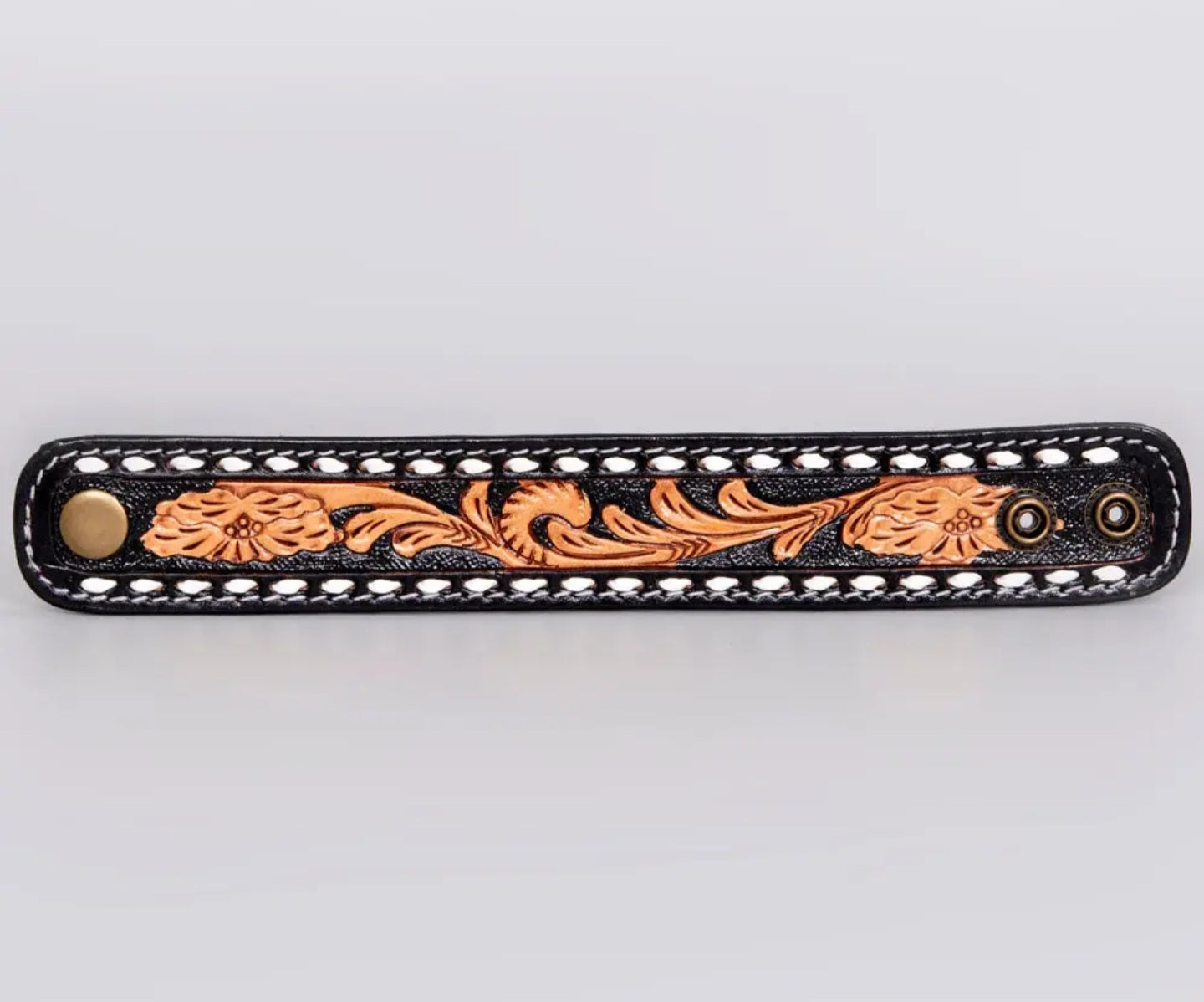 American Darling Tooled Genuine Leather Bracelet