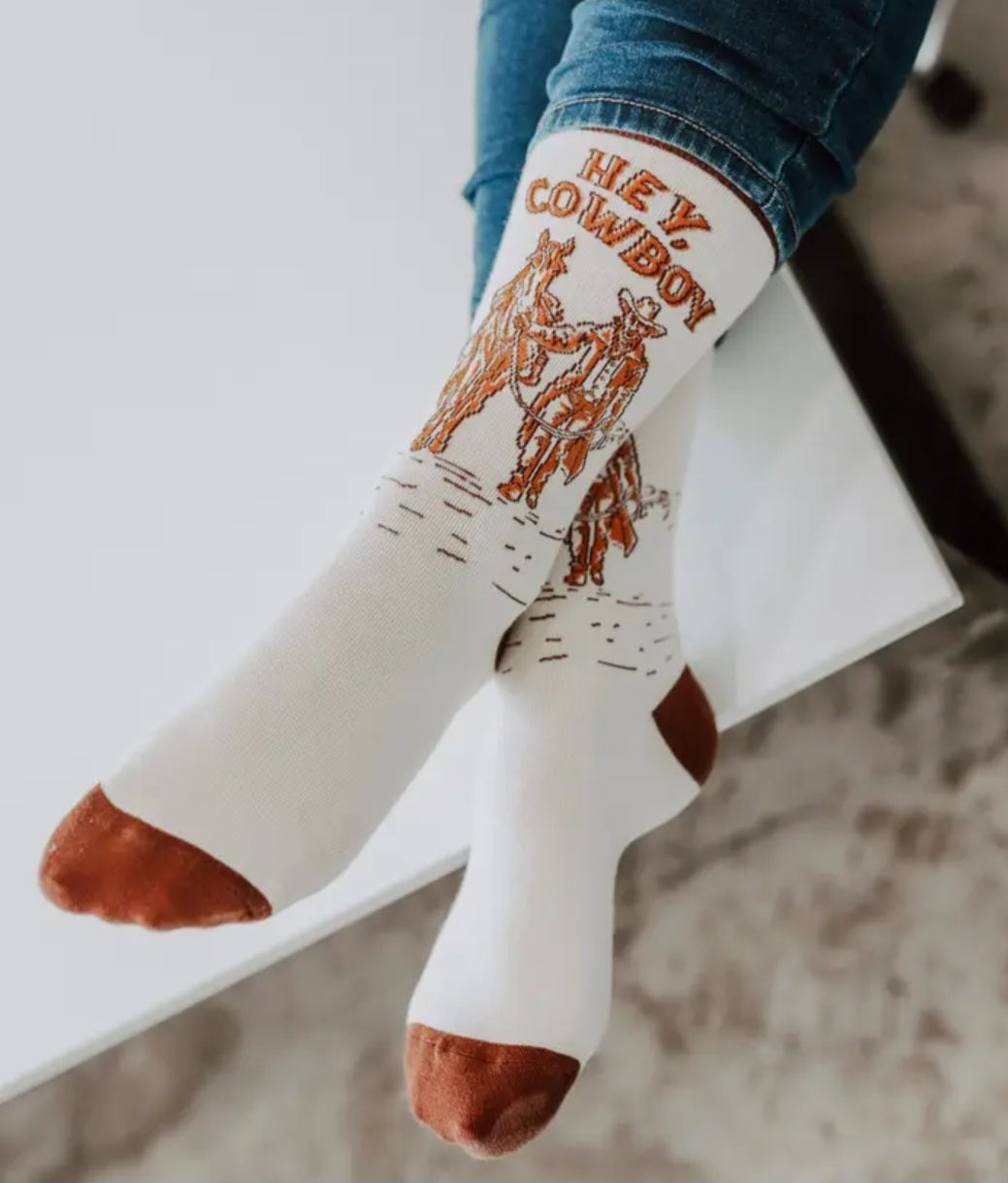 Montana "Hey Cowboy" Socks