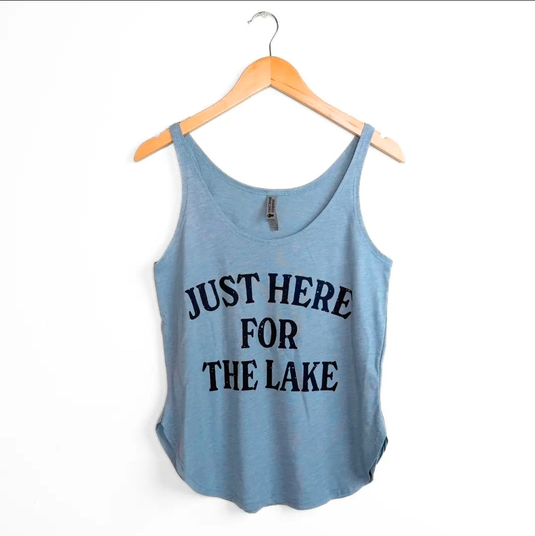 Just Here For the Lake Tank