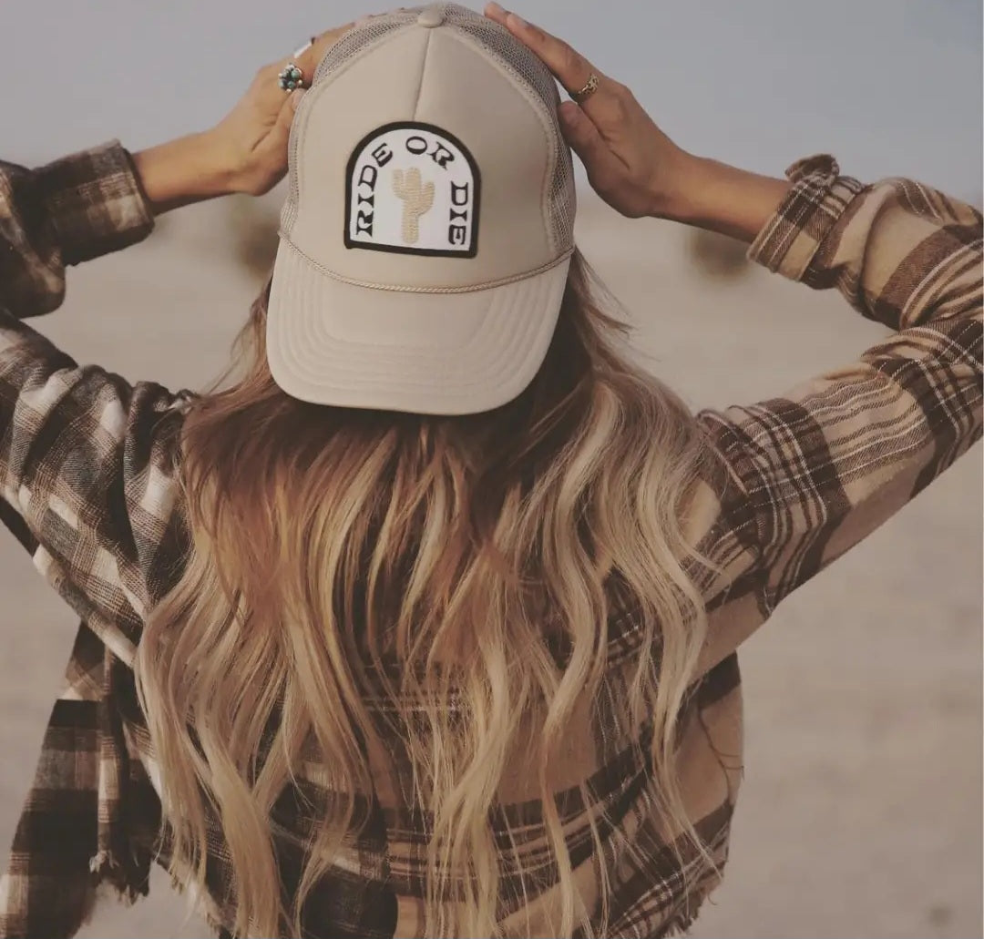 Ride or Die Patch Trucker Hat