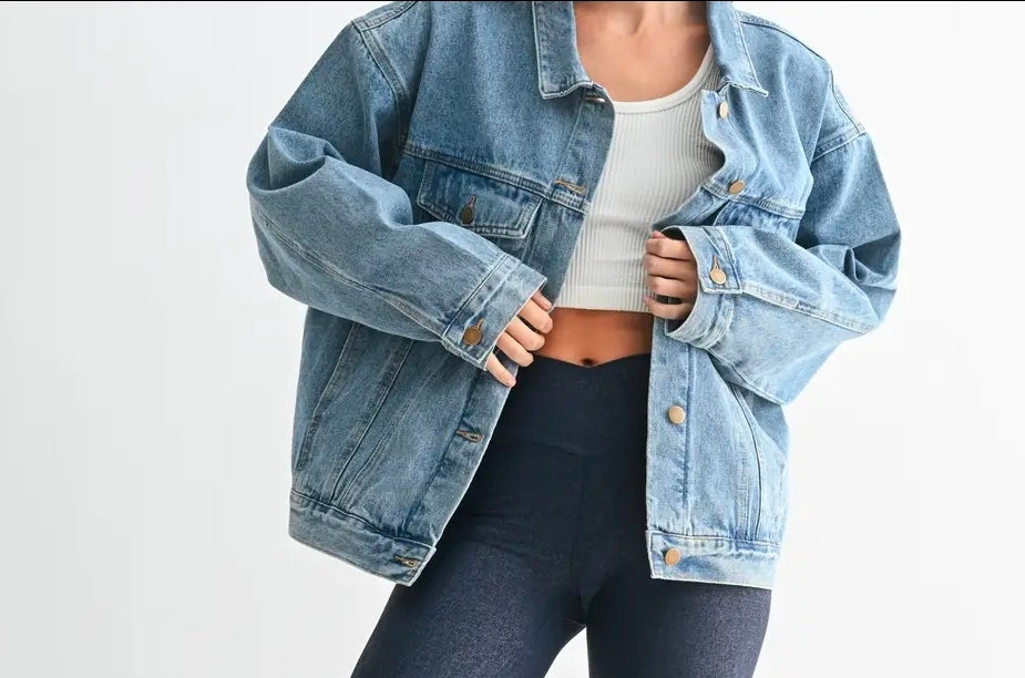 Denim Boxy Jacket