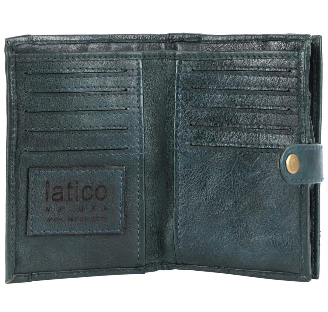 Voodstock Handcrafted Leather Wallet By Latico