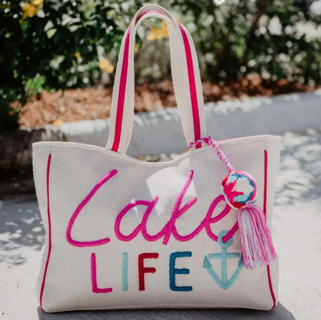 Lake Life Tote Bag