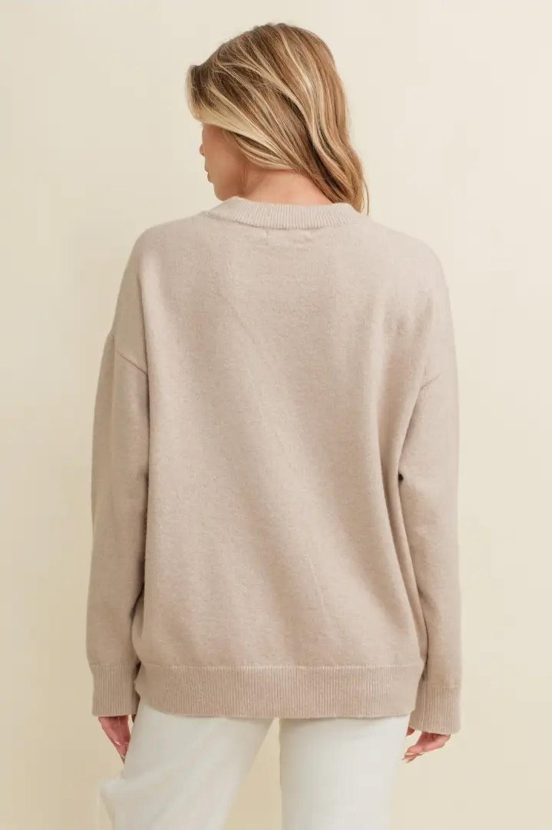 Horse Shoe Pullover Sweater