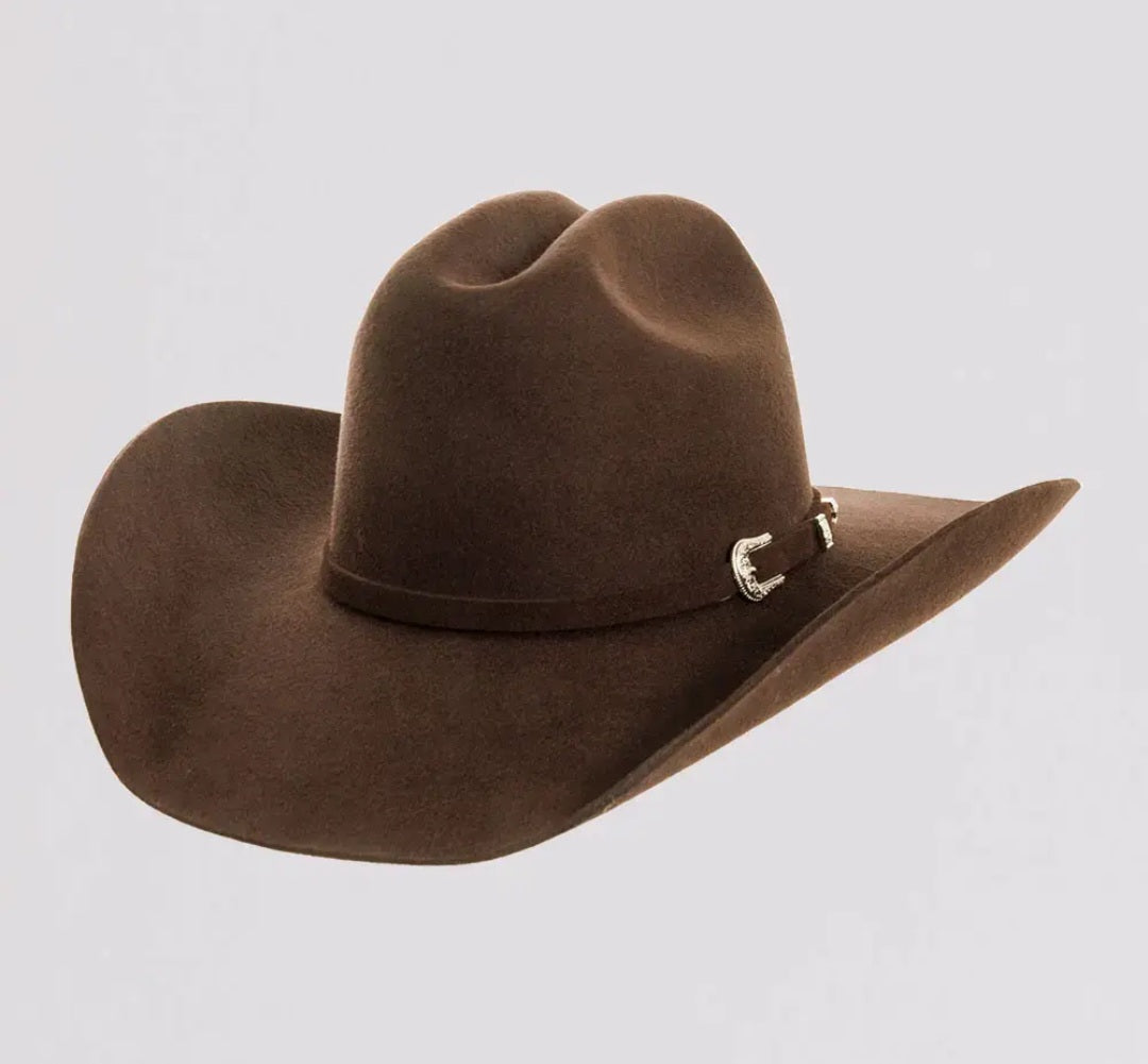 American Hat Maker Felt Western Cowboy Hat- Style Cattleman