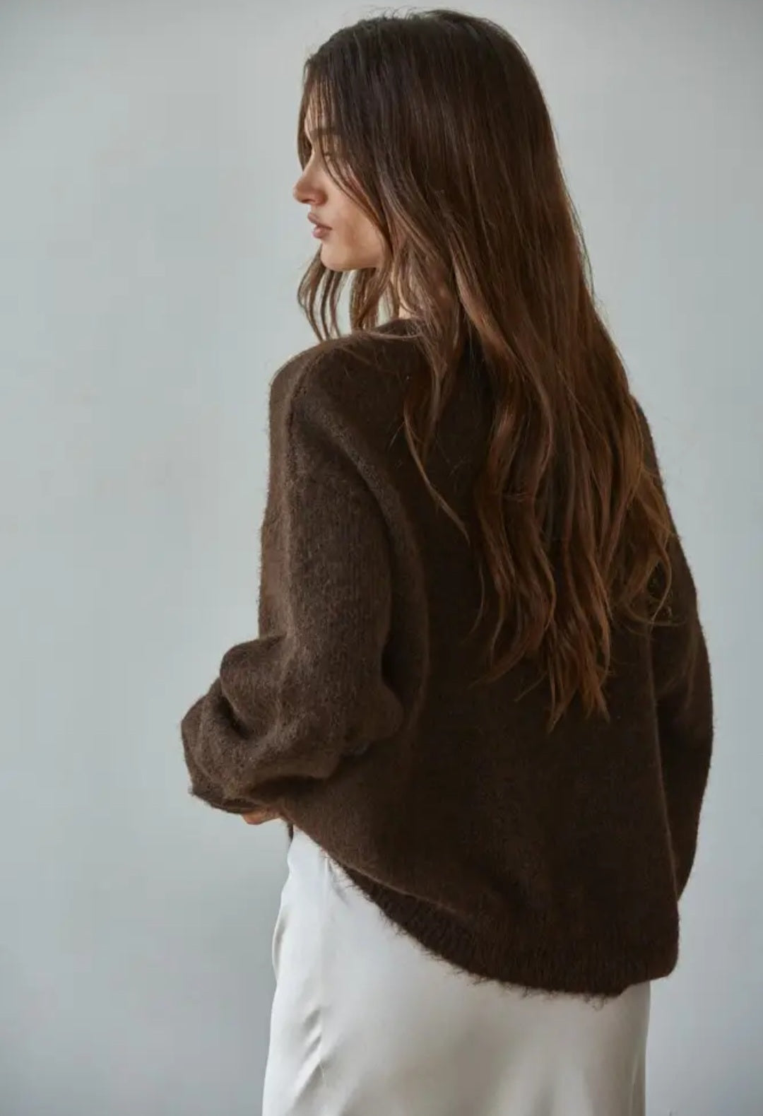 Knit Sweater Long Sleeve Cardigan