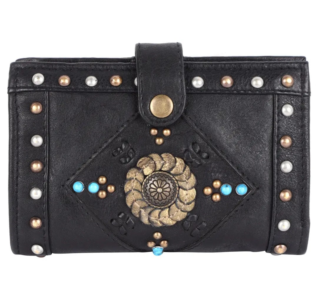 Voodstock Handcrafted Leather Wallet By Latico