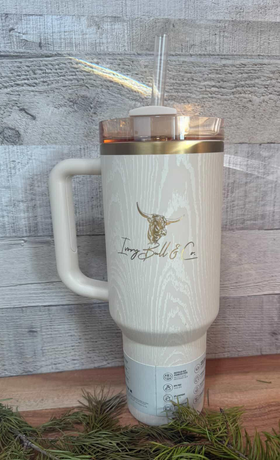Ivory Bull & Co. Custom "Stanley" Tumbler
