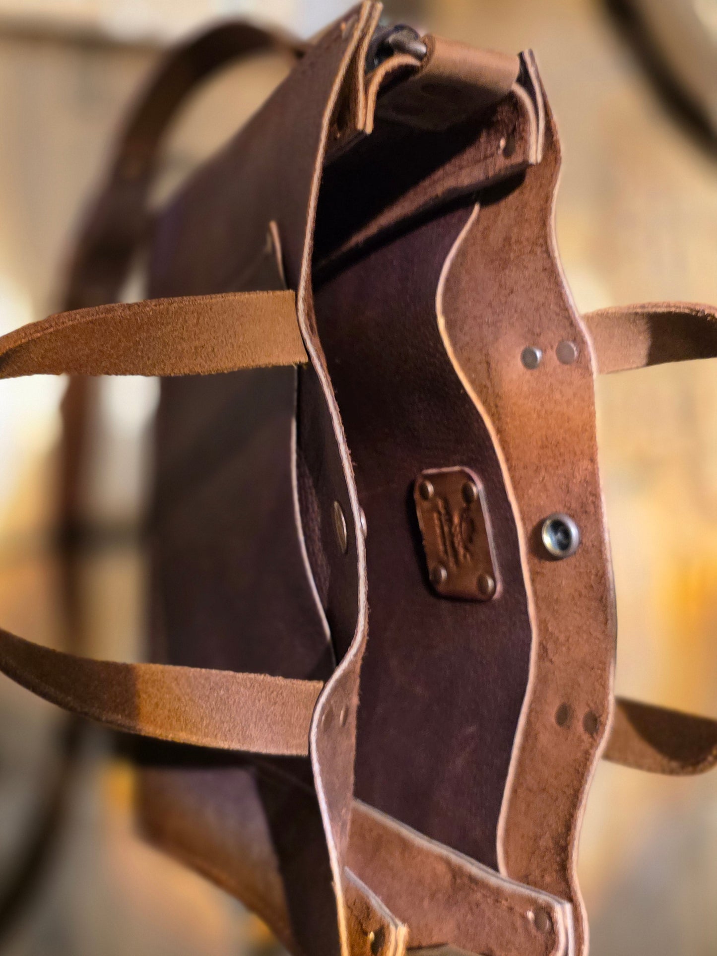 Sigrid Purse - Brown Java Raindance Leather