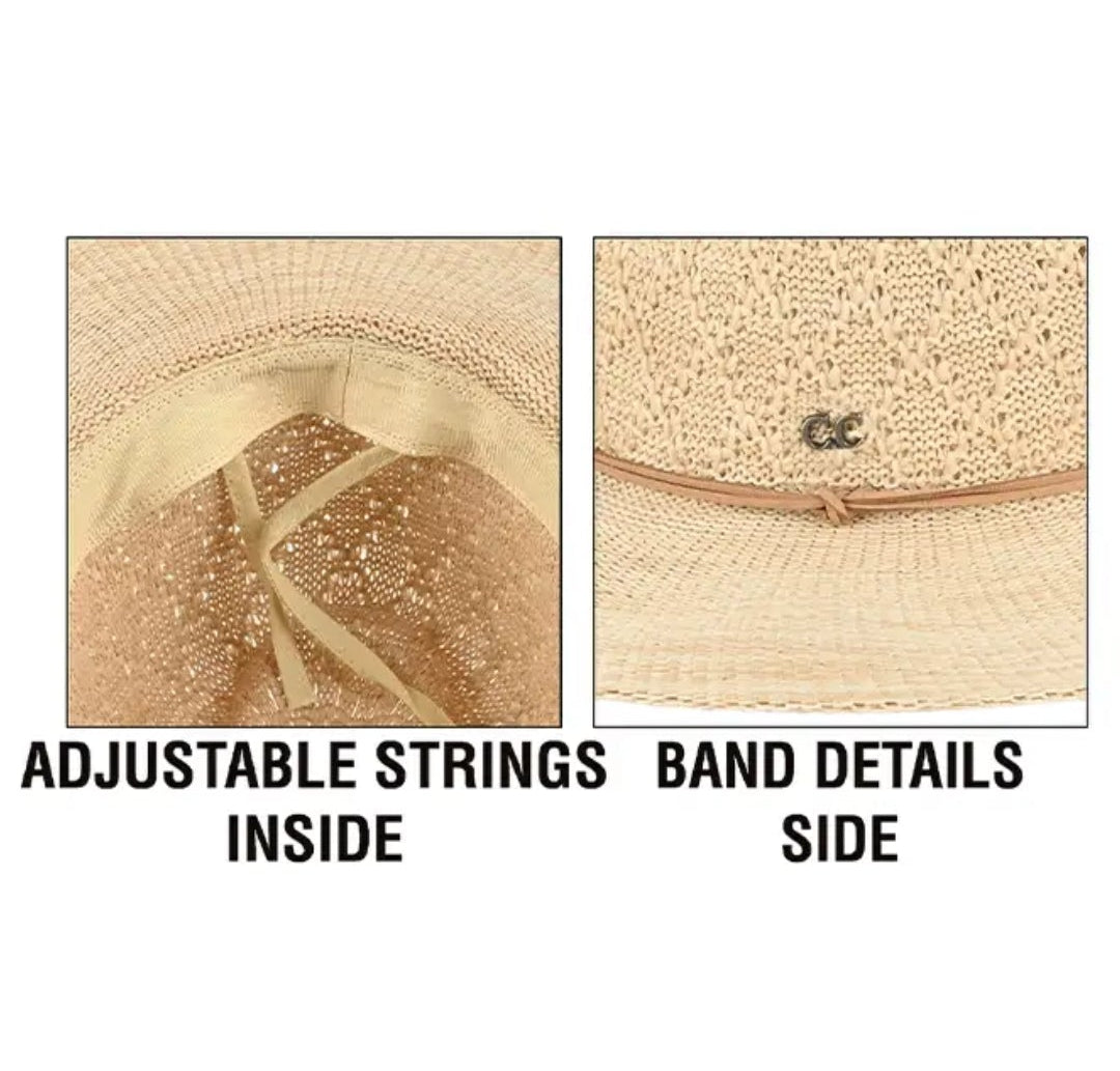 Pattern Panama Hat