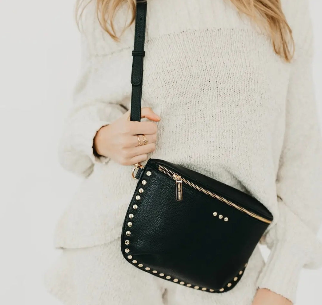 Pebble Sabrina Studded Bum Bag