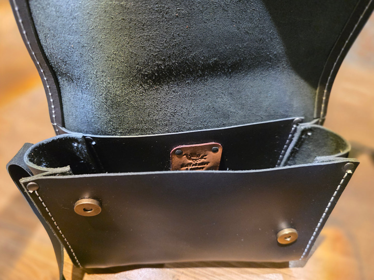 Jorunn Leather Purse - Black