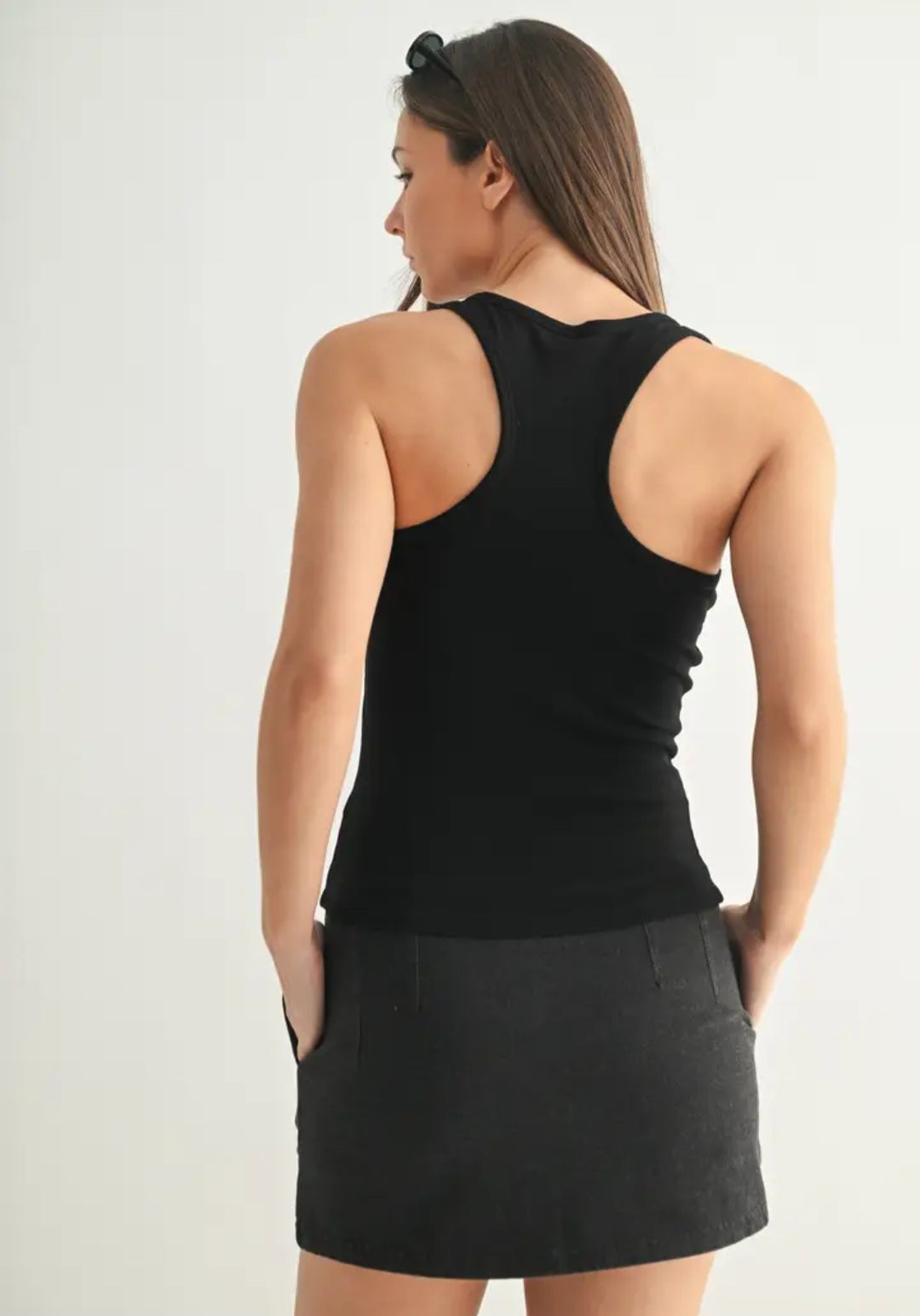 Slim Fit Scoop Neck Tank Top