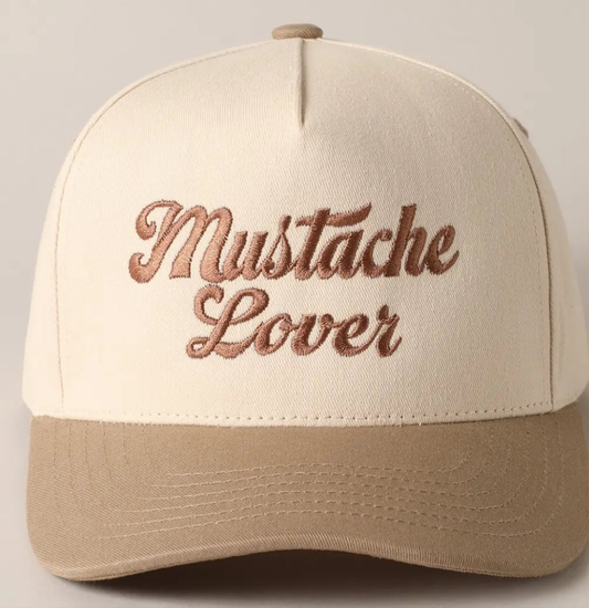 Mustache Lover Trucker Hat