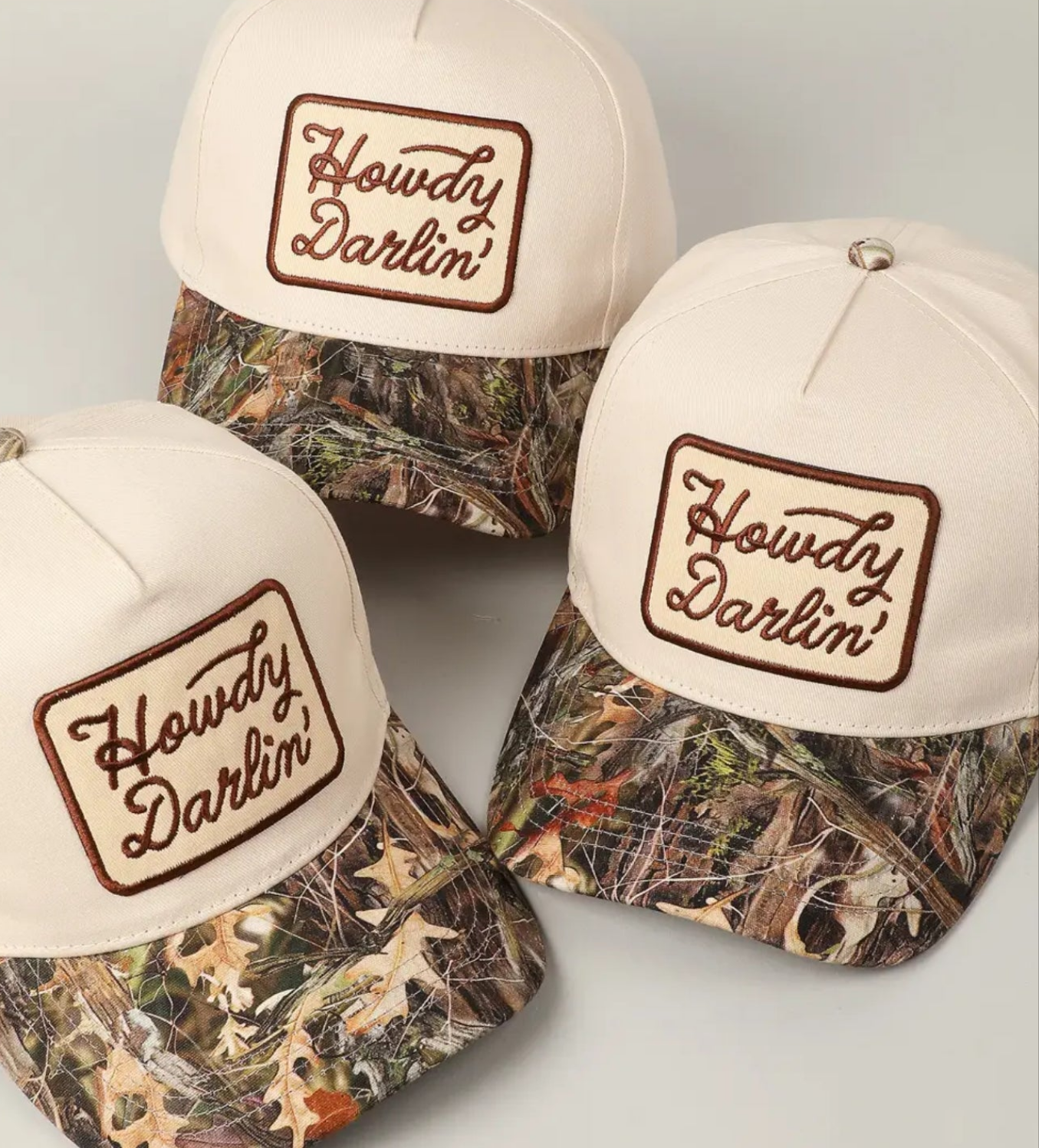 Howdy Darlin' Embroidery Patch Cap