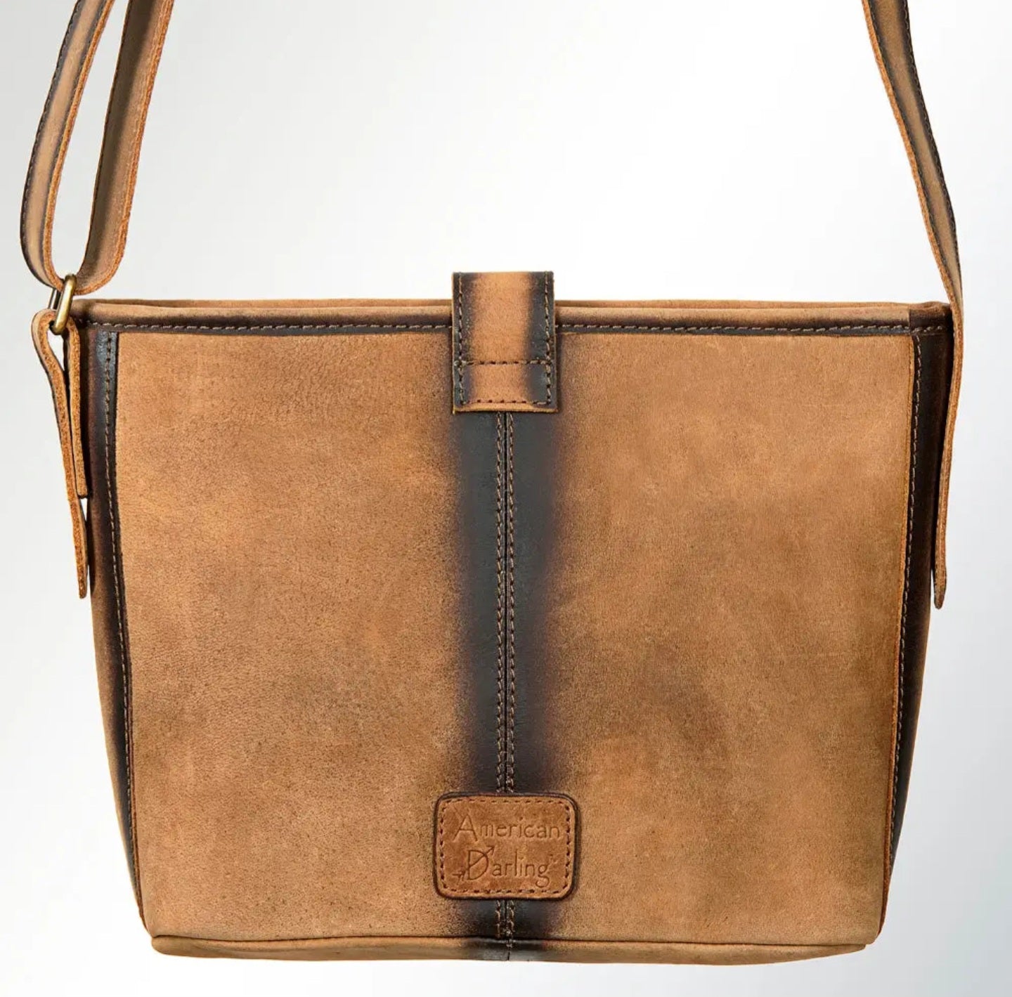 Crossbody Genuine Western Leather Bag by American Darling