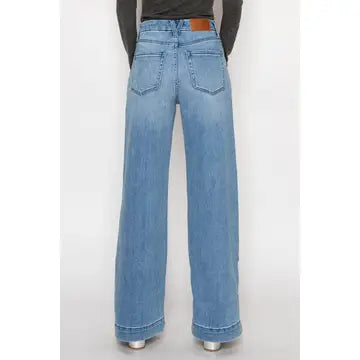 Transformer Tummy Control Wide Leg Jeans