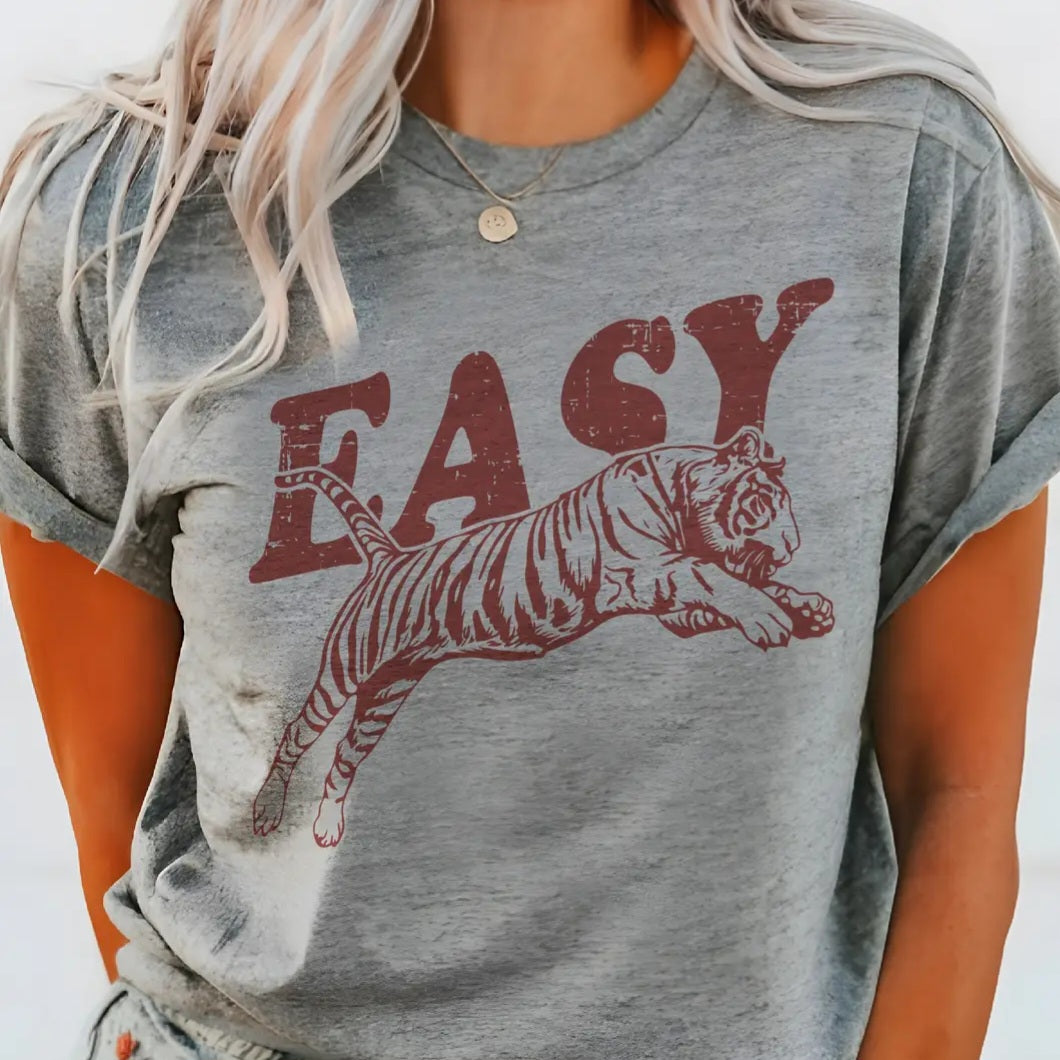 Retro Easy Tiger Graphic Tee