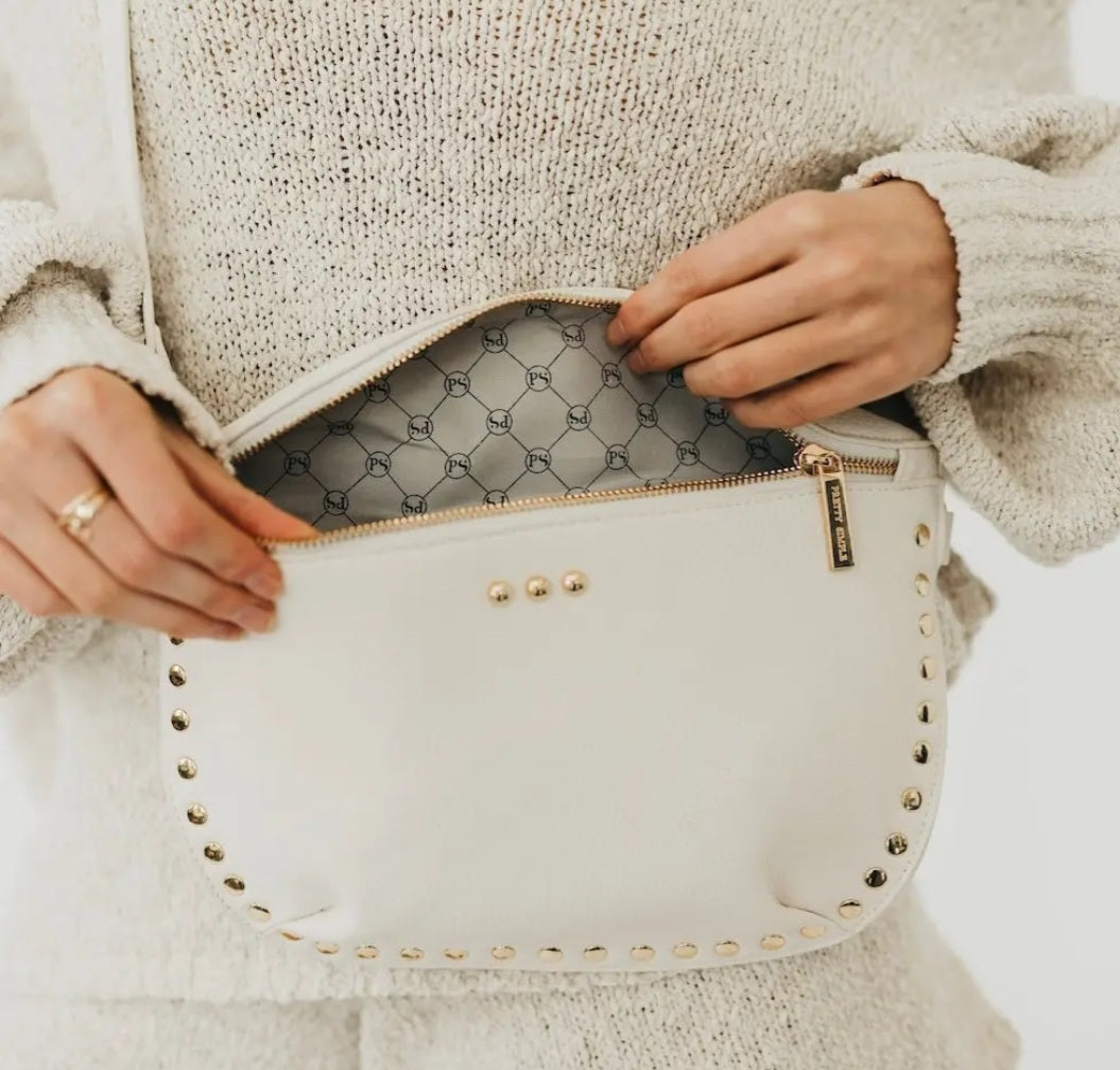 Pebble Sabrina Studded Bum Bag