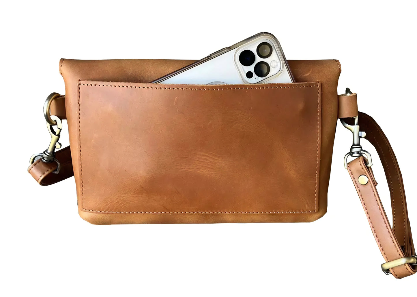 Genuine Cowhide Leather Crossbody
