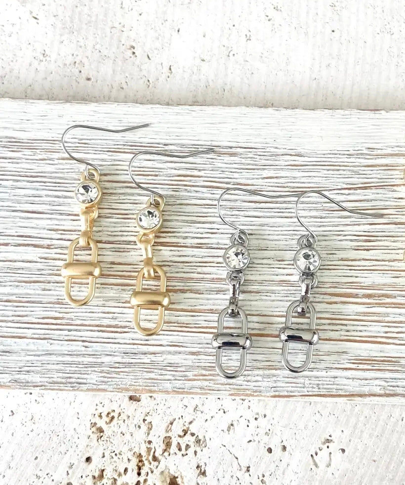 Equestrian
Chain Link Earrings