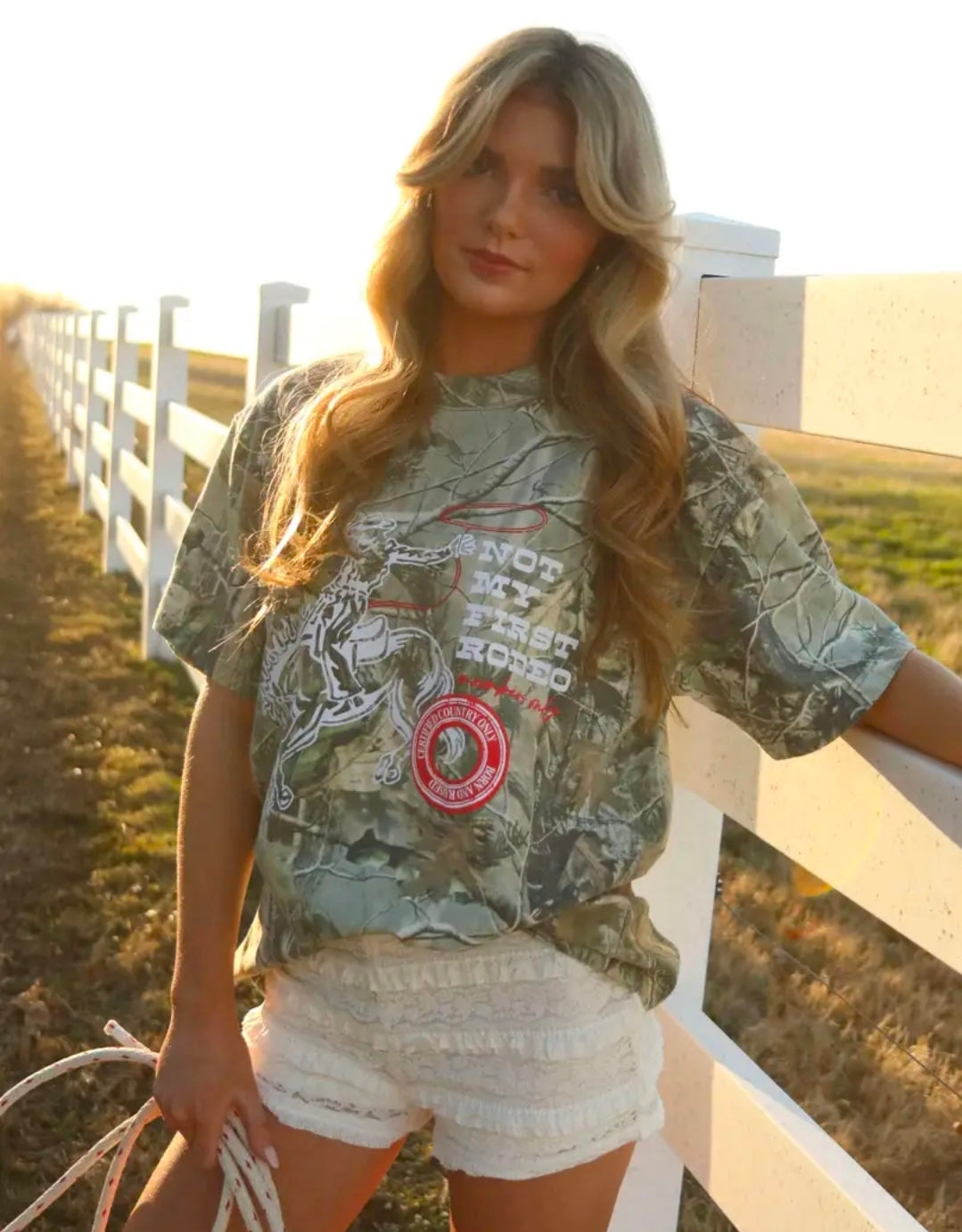 Members Only Oversized 'Tee - Camo