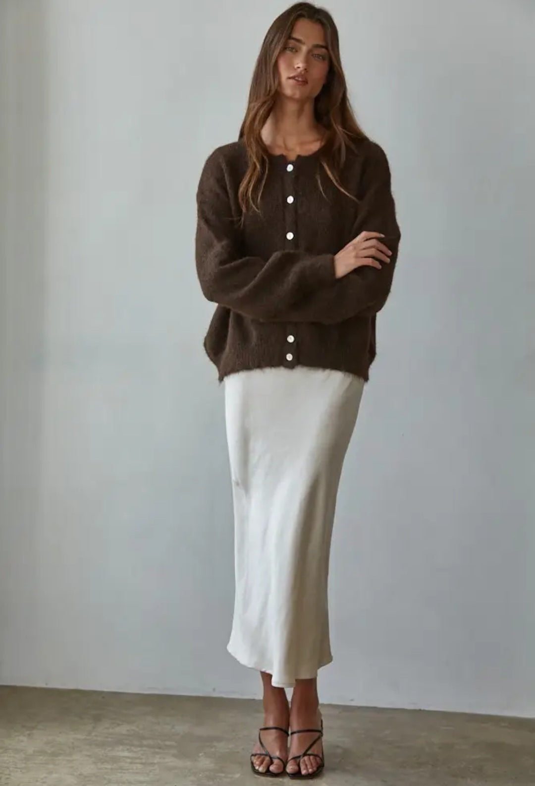 Knit Sweater Long Sleeve Cardigan