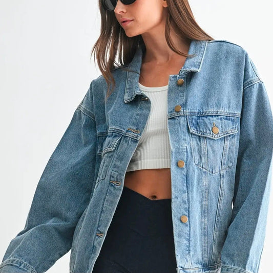 Denim Boxy Jacket