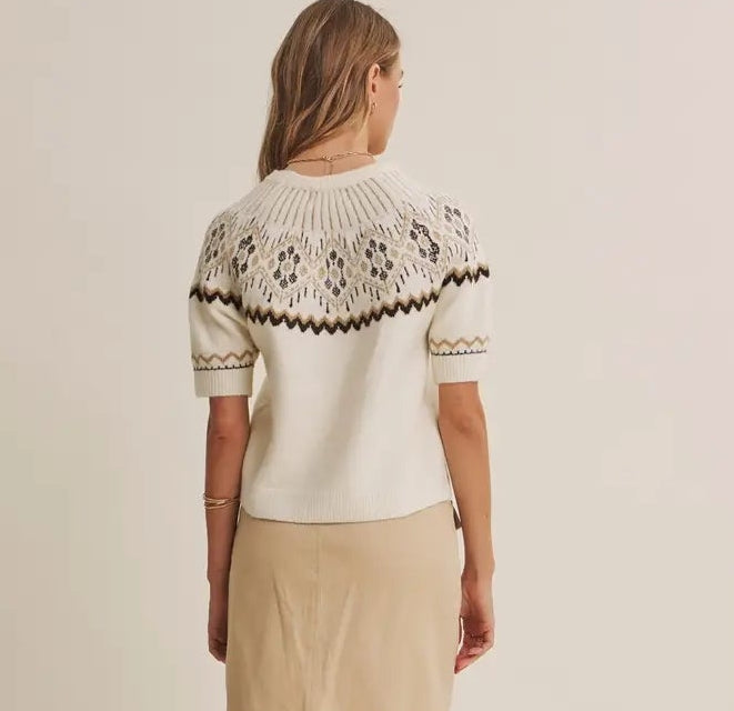 Fireside Nordic Brushed Sweater