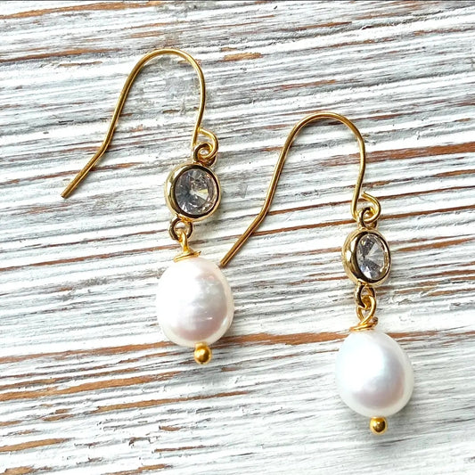 Fresh Water Pearl Earrings