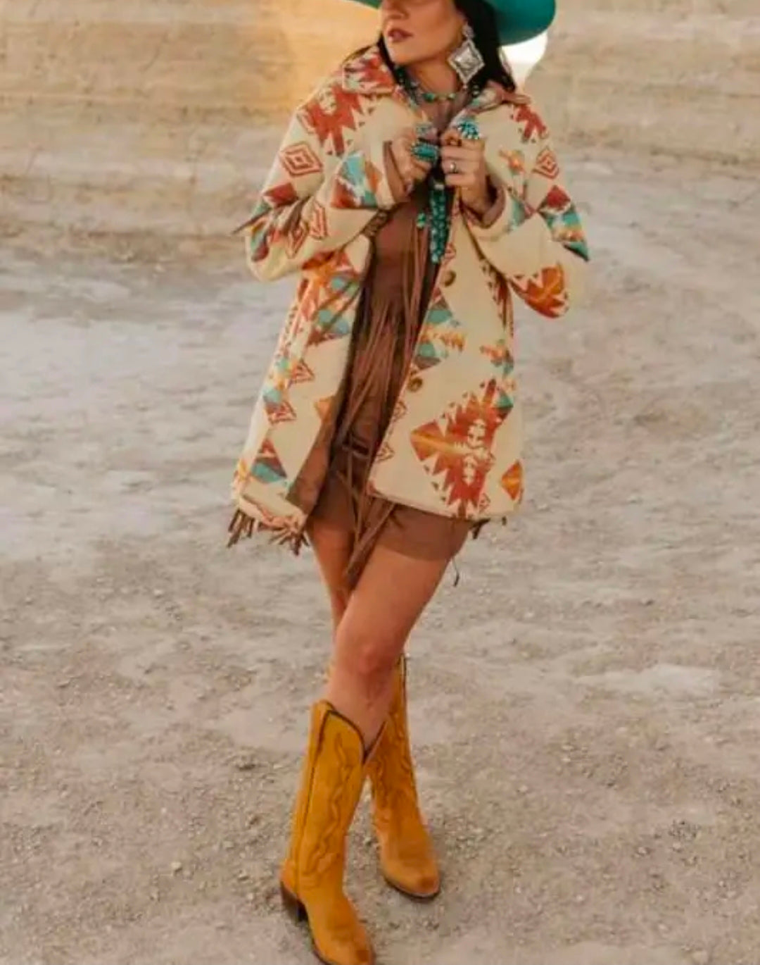Southwestern Aztec Coat