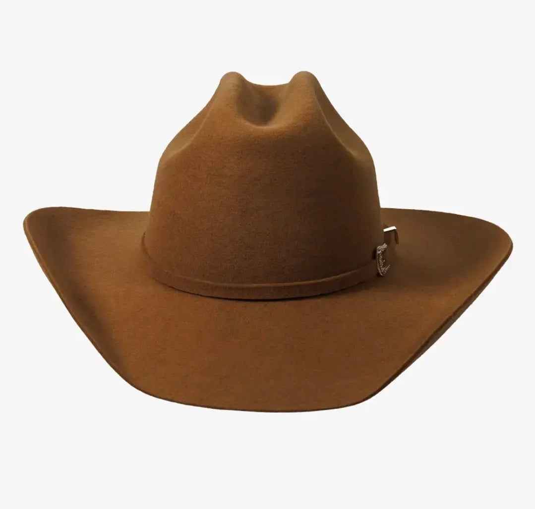 American Hat Maker Felt Western Cowboy Hat- Style Cattleman