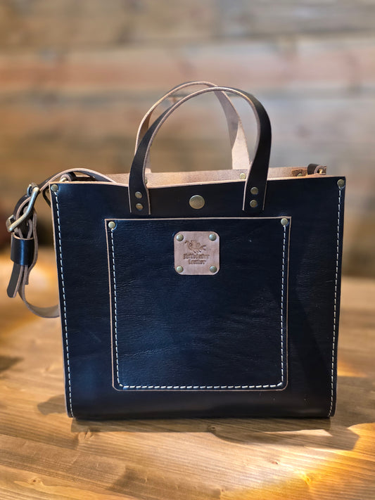 Sigrid Purse - Black Raindance Leather