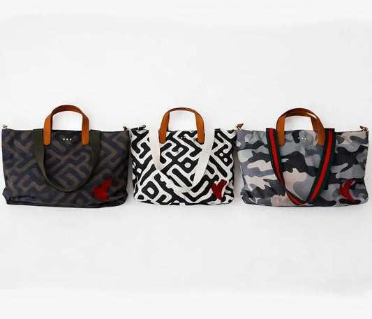 Chelsie Canvas Printed Tote