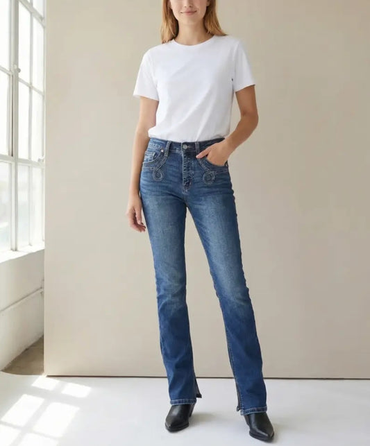 Ella Western Y2K Bootcut Jean