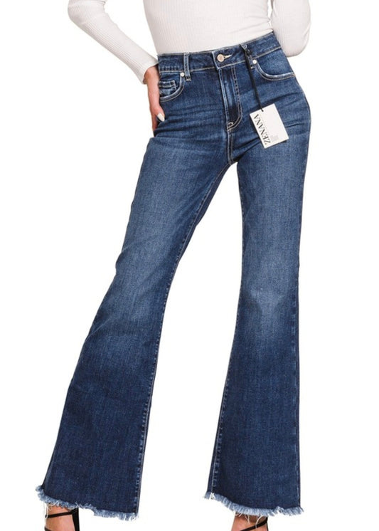 High Rise Bell Bottom Jeans