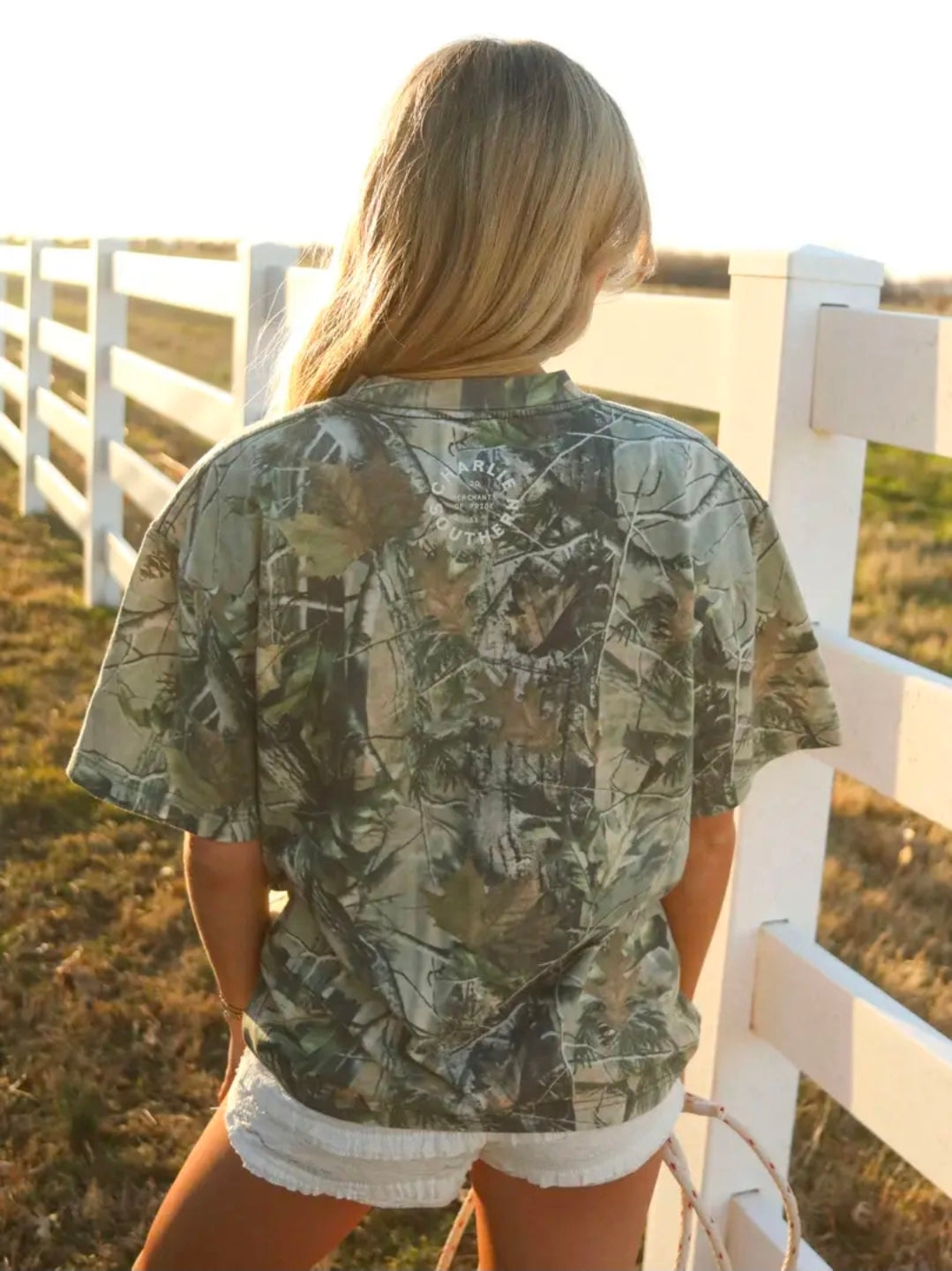 Members Only Oversized 'Tee - Camo