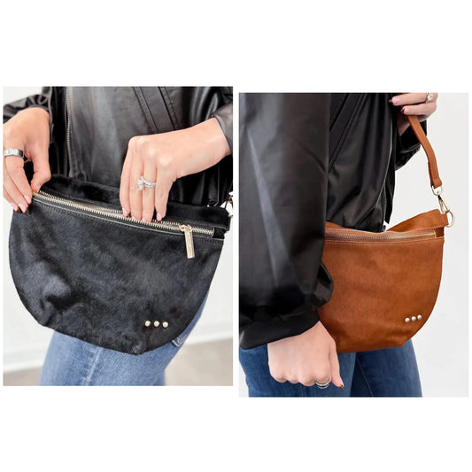 Westlyn Bum Bag with Hair On Hide