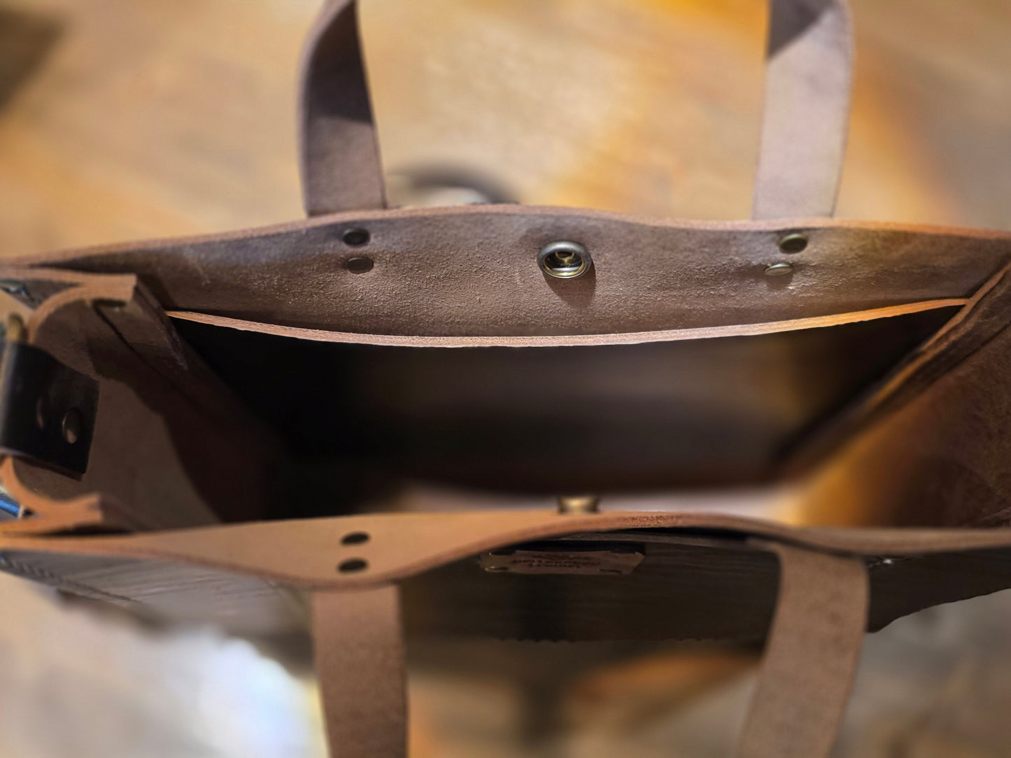 Sigrid Purse - Black Raindance Leather
