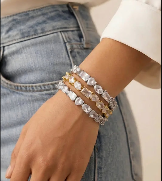 Stretch Multi Shape Bracelet