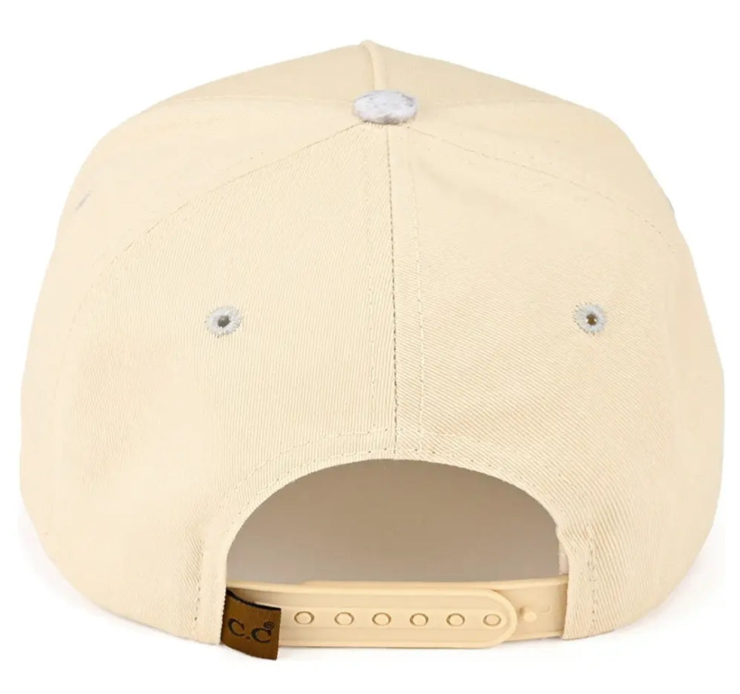 "Howdy Holidays" Embroidered Trucker Hat w/ White Camo by CC