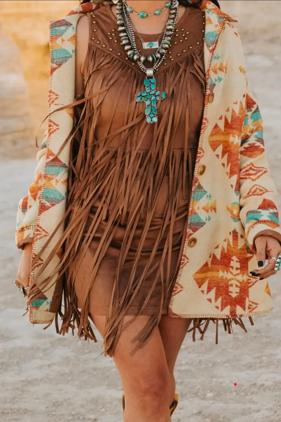 Southwestern Aztec Coat