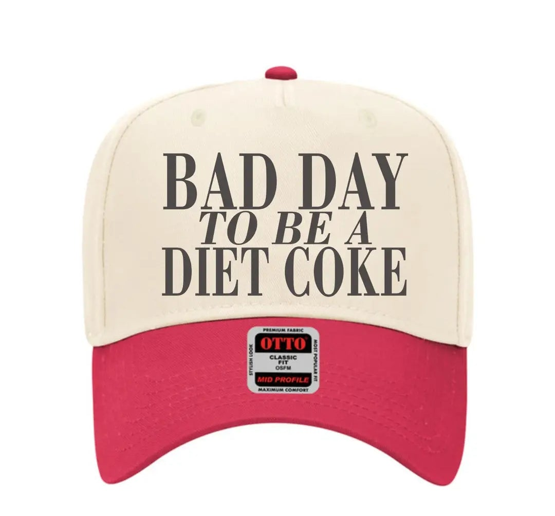 Trucker Hat "Bad Day To Be A Diet Coke"