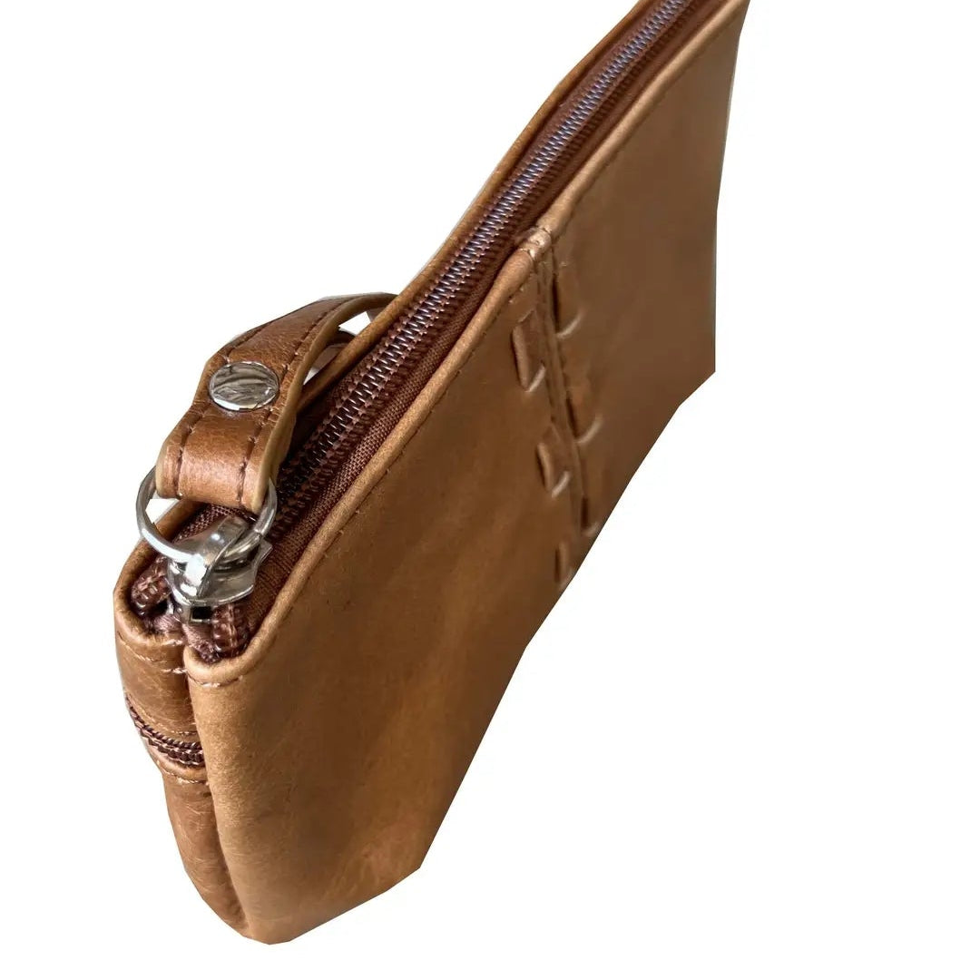 Cowhide Leather Clutch